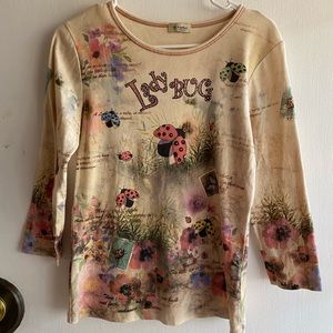 LadyBug Cactus Top 90s